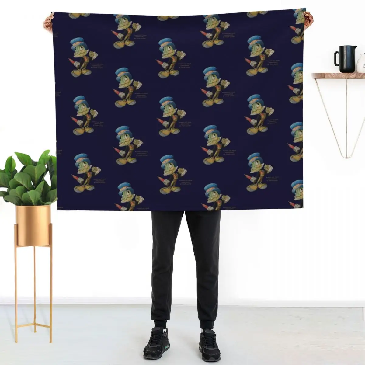 Always Let Your Conscience Be Your Guide Throw Blanket Softest Extra Large Throw Nap decorative For Decorative Sofa Blankets