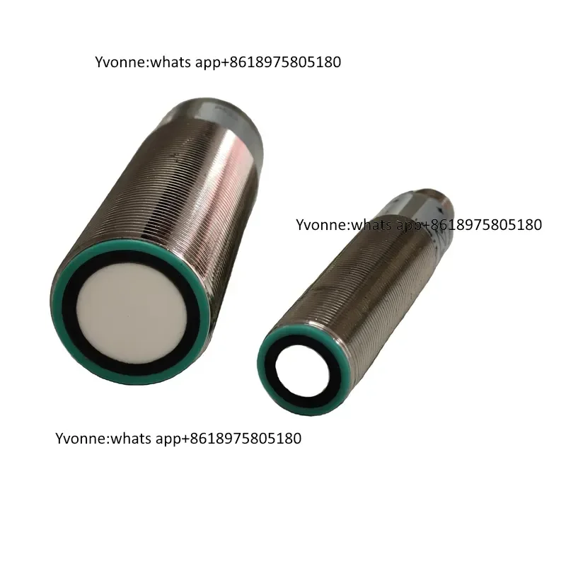UM600 Metal Tube Ultrasonic Sensor with 4-20mA Analog Output 0-50mm Detection Distance for Thread Mounting