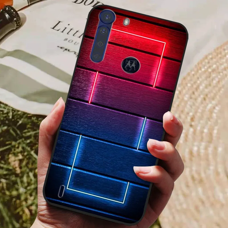 For Motorola One Fusion Case Soft Silicone Back Cover For Moto One Fusion+ Plus Phone Cases OneFusion 6.5\'\' Protective Fundas