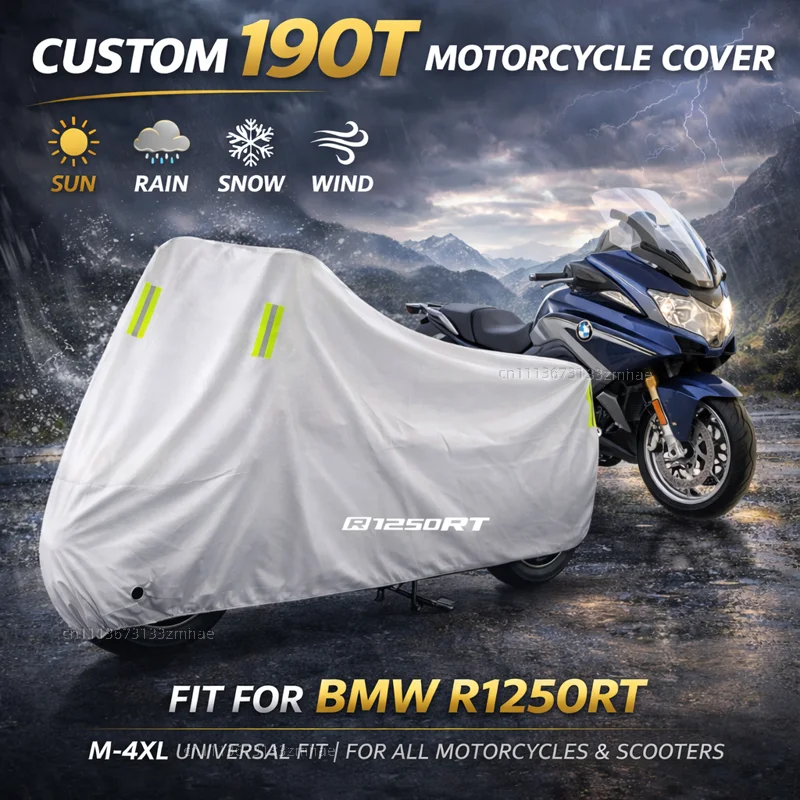 

Чехол для мотоцикла BMW R1250RT R1250 RT R 1250RT 2004-2013, водонепроницаемый, сверхпрочный, для улицы, защита от дождя, пыли и солнца