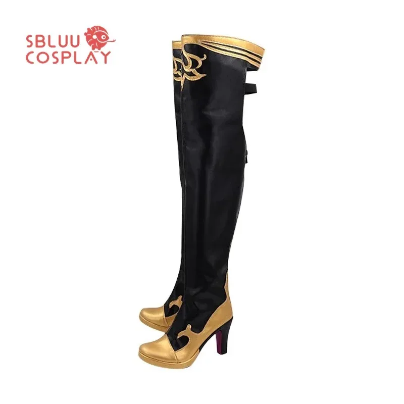 

qq28LQSBluuCosplay Аниме Gerhard Fra Обувь для косплея Сапоги на заказ