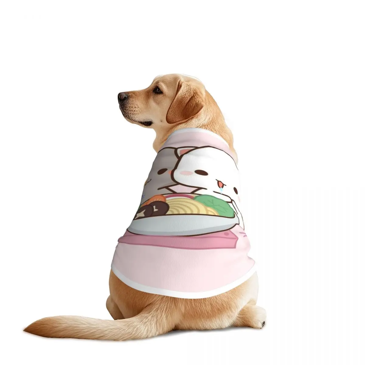 Chalecos para mascotas con ensalada de melocotón y Goma, chaqueta transpirable, ropa para perros grandes, decoración para suministros para mascotas