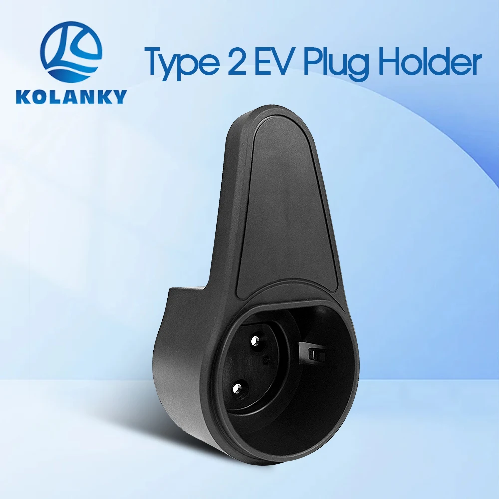 

Kolanky EV Charger Type 2 Holder Plug GBT Plug Holder Type 1 Plug Holder NACS Plug Holder For Electric Vehicle Cars Charging