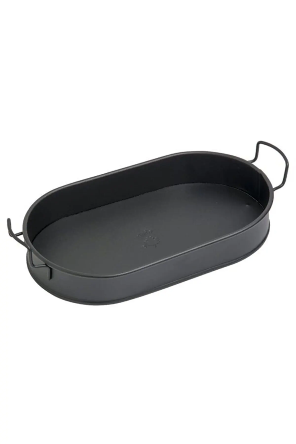 Металлический Овальный сервировочный поднос. 32x15x8 см поднос для чая, кофе, фруктов из полезного качественного материала