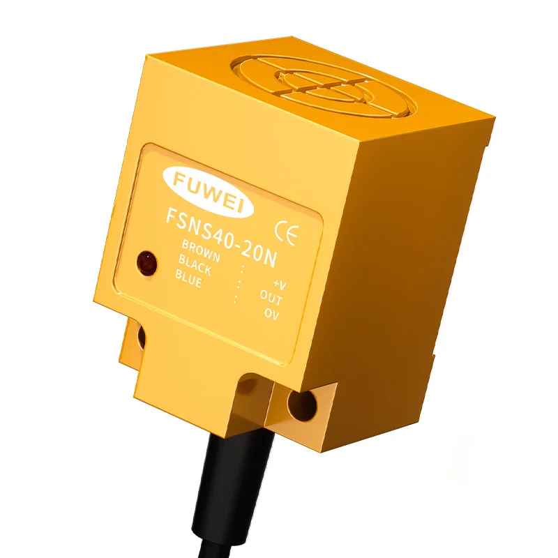 

FSquare Shape FSNS40-20N Inductive Proximity Switch Series limit Three Wire Metal Induction Waterproof Oil Resistant Sensor