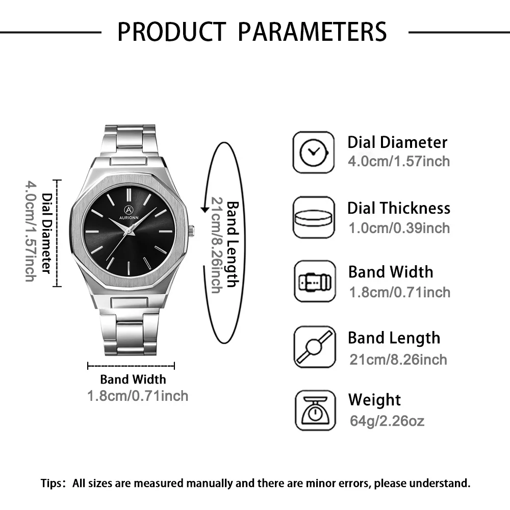3pcs/set New Casual Versatile Fashionable Men's Classic Watch Set, Suitable for Any Occasion, A Gift for Boyfriend/dad