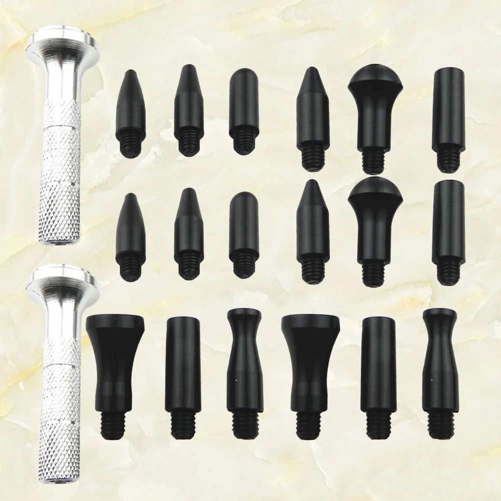 

2Set Advanced Kit Silver Color Easy-Use Bridge Puller Glue Sticks Included Professional Auto Tools for