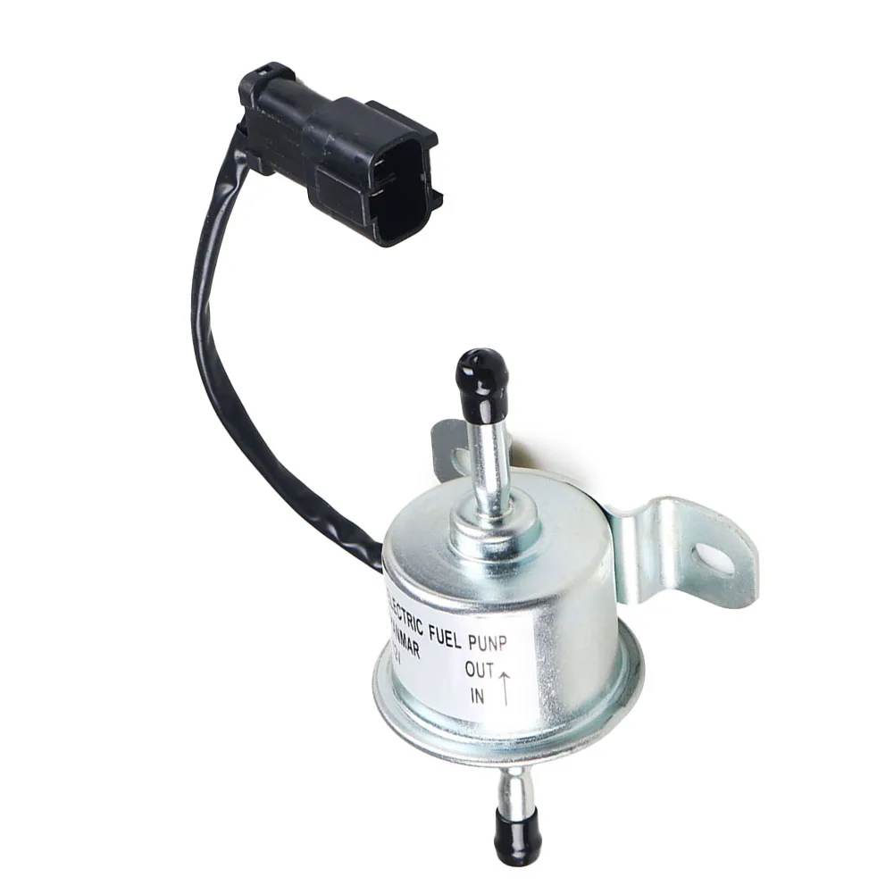 External Oil Electronic Fuel Pump 12V 12961252100 for 4TNV88 3TNV88 NHB NHBB Engine Models and Mini Excavators