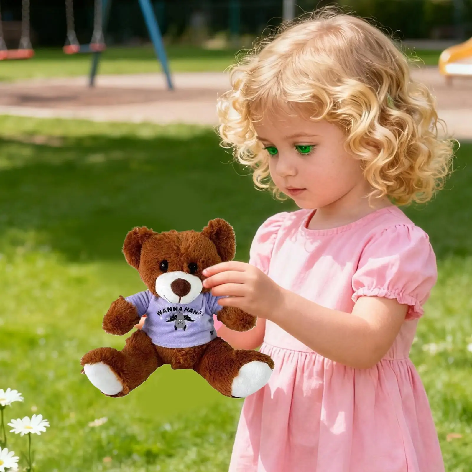 

Stuffed Animal Bear Cute Soft Toy Centerpieces Bear Plush Decoration For Baby Shower Birthday Valentines Halloween Easter Boy