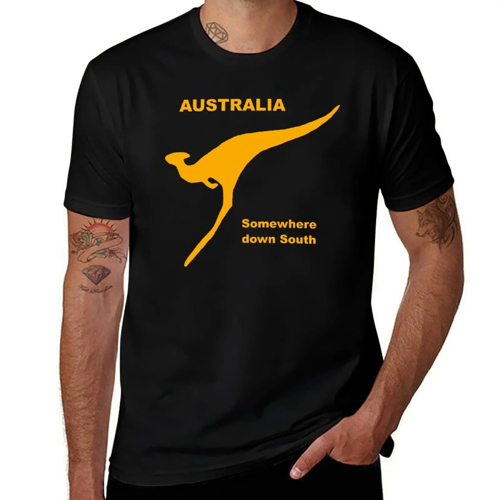 Somewhere Down South - Large Logo T-Shirt Lightweight Print T-Shirt