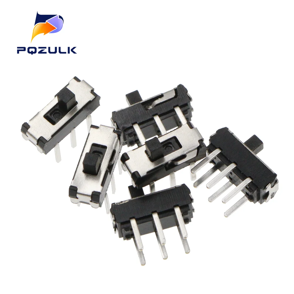 20 szt. Przełącznik suwakowy Micro MSS22D18 DIP 6 pinów 2P2T Uchwyt wysoki przełącznik dwupozycyjny 2 MM