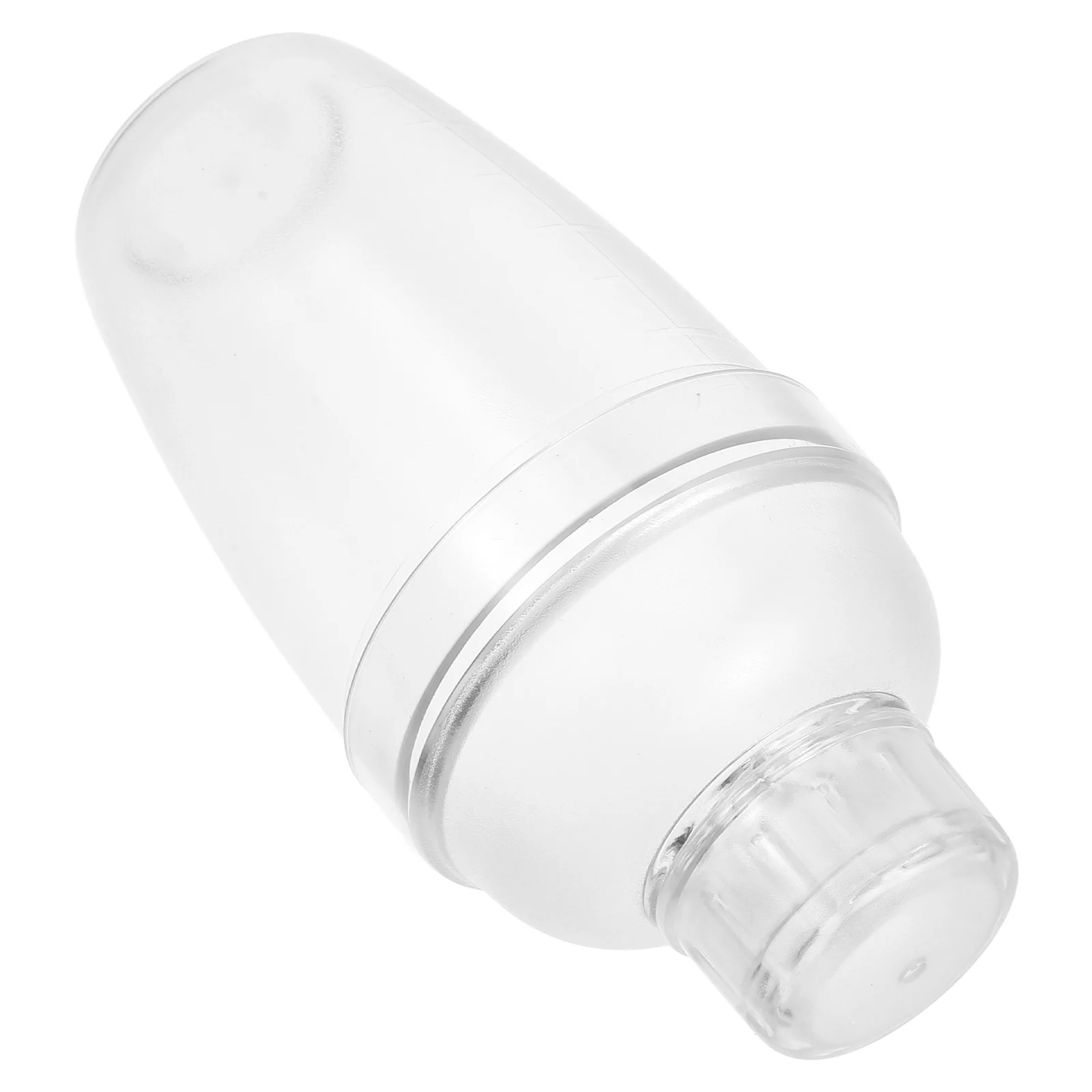 

350Ml Plastic Cocktail Shaker Cup Clear Drink Mixer With Scale For Protein Shakes Iced Coffee Cocktails Bubble Tea Margarita Bar