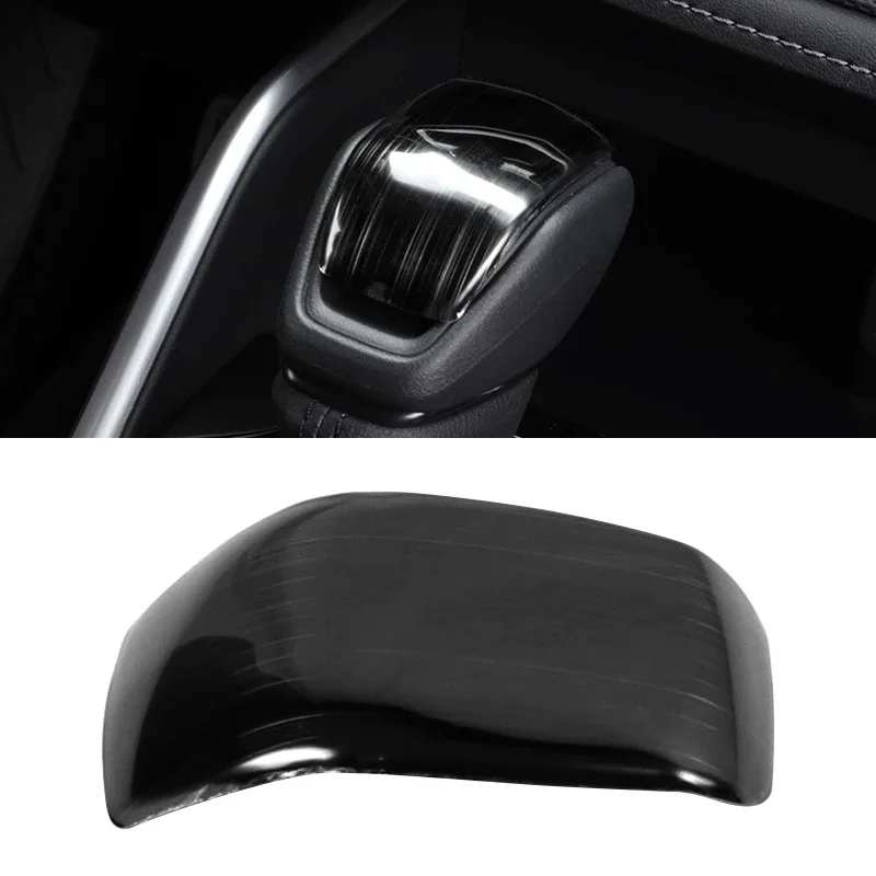 For Toyota RAV4 XA50 2019 2020 2021 2022 2023 2024 RAV 4 Hybrid Car Gear Shift Knob Gear Head Cover Stainless Steel Accessories