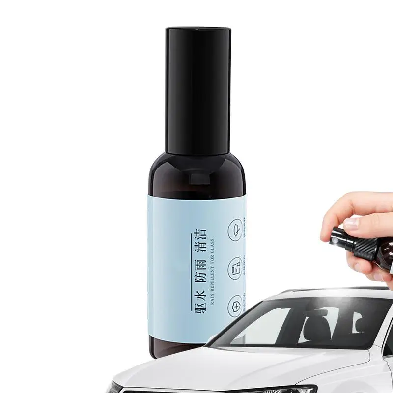 

50ml Car Glass Waterproof Spray Auto Windshield Waterproof Rainproof Anti-fog Agent Car Glass Hydrophobic Nano Coating Spray