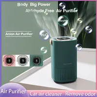 Xiaomi Youpin Air Purifier Cleaner Negative Ion Generator Remove Smoke Odor Low Noise Portable Car Air Freshener for Office