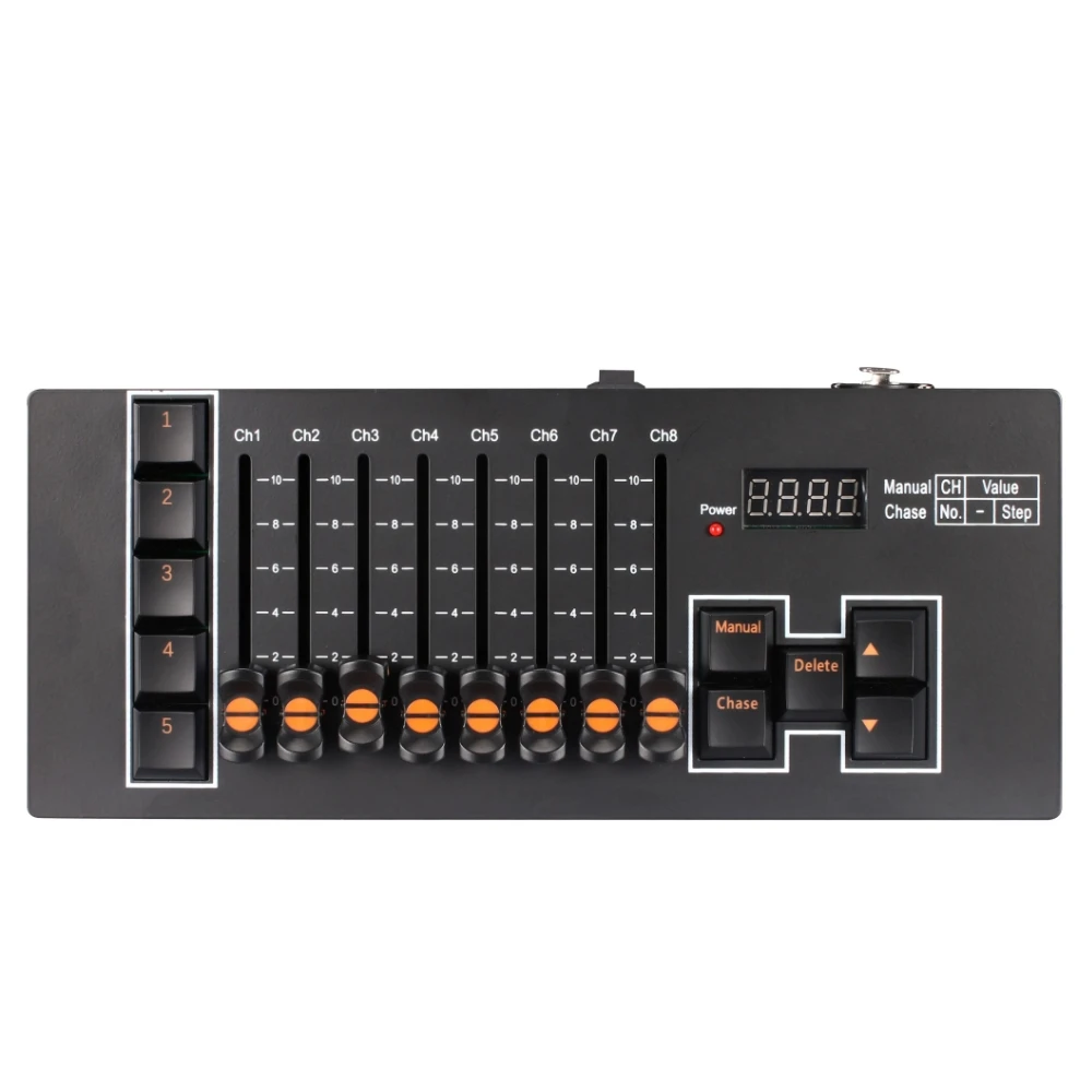 

2025 Mini Stage Light DMX Lighting Consoles DMX DJ Light Controller/DMX 40 Channel Controller/DMX Control With Battery