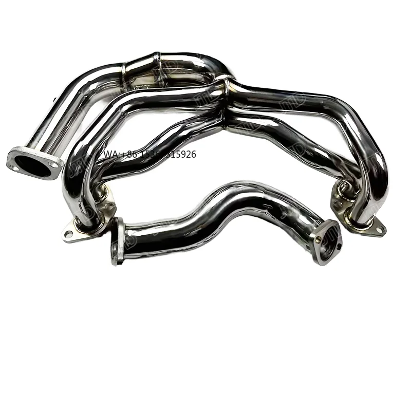 

Steel Exhaust Pipes Civic Model Unequal Length Header Downpipe Manifold