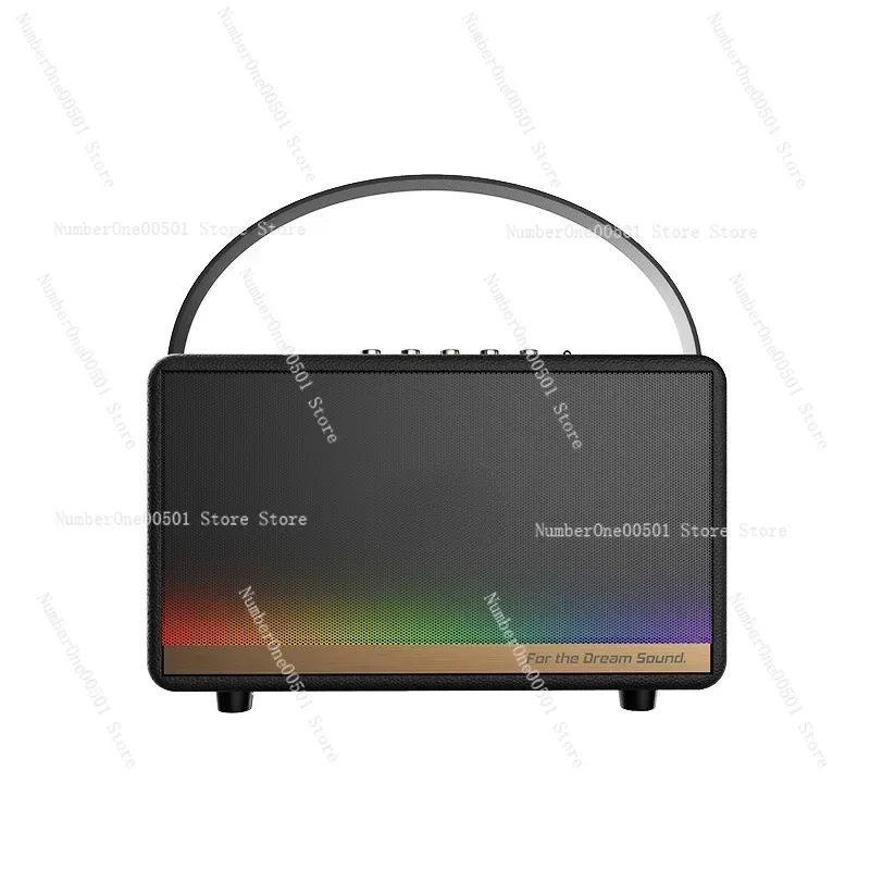 

Vintage Family Karaoke Instrument Toplive Dancer Home Bluetooth Audio