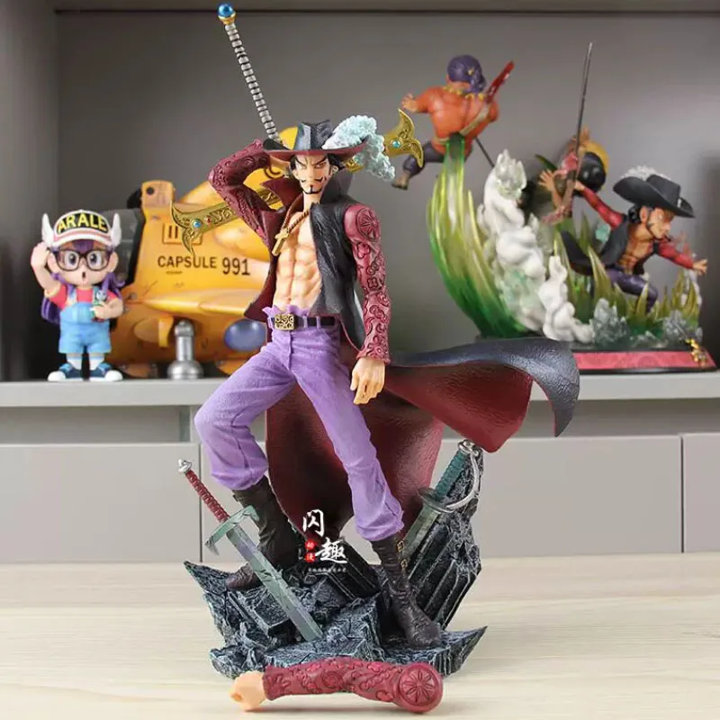 

Фигурка Дракулы Михока из One Piece, 28 см, аниме, коллекционная статуэтка GK, модель, подарок