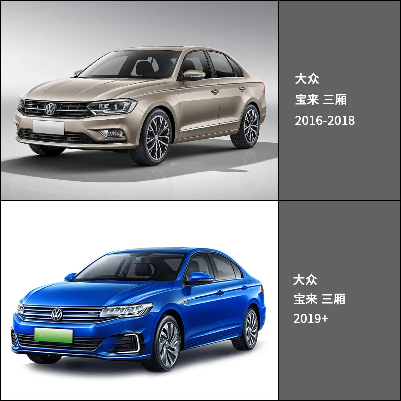 Para volkswagen bora 2003-2019 + viseira da janela do carro toldo abrigos janela lateral chuva sol sombra acessórios automóveis