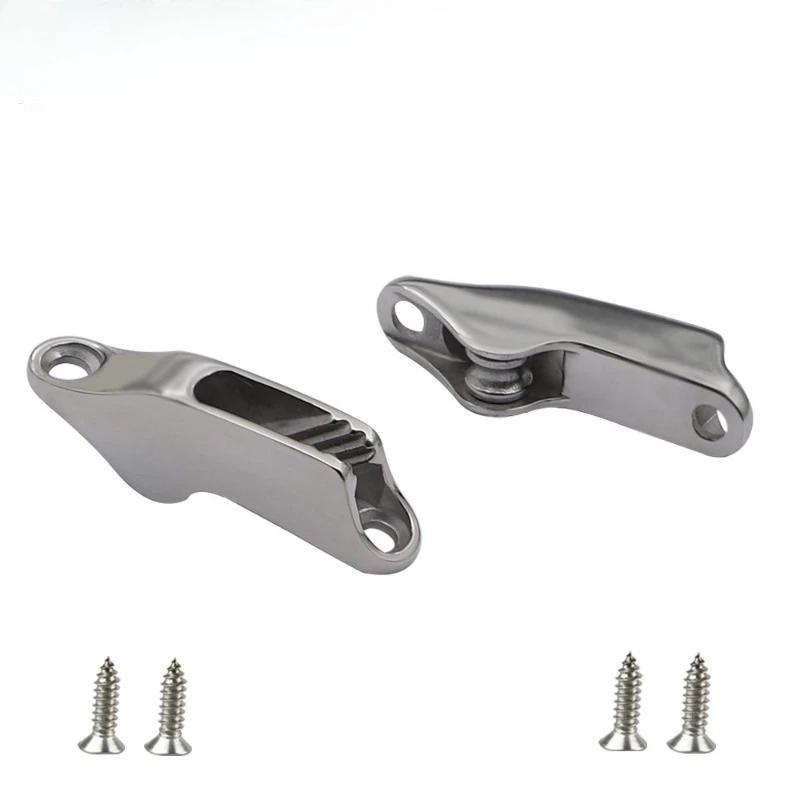 316 stainless steel ship yacht accessories marine hardware accessories rope clamp, buffer, speed limiter, rope threader