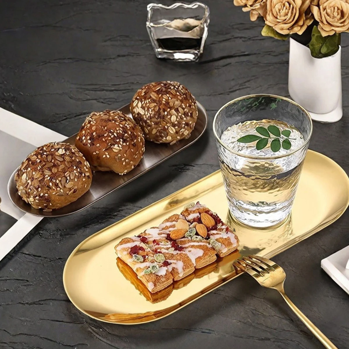 WORTHBUY Ovale Serviert ablett – Travertine Tray Oval Bewertung und Preis