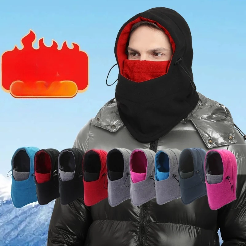 التزلج في الهواء الطلق ركوب الدراجات بالاكلافا قناع الوجه الصوف بالاكلافا قبعة العنصر الساخن لمبيعات عبر الحدود