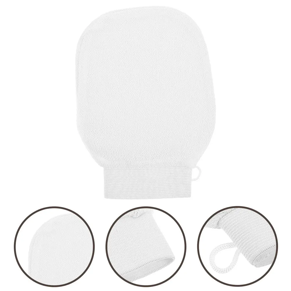 

1pcs Exfoliating Bath Glove Gentle Skin Scrubber Remove Dead Skin Deep Exfoliating Mitt Shower Tool Body Scrub Gloves Bath