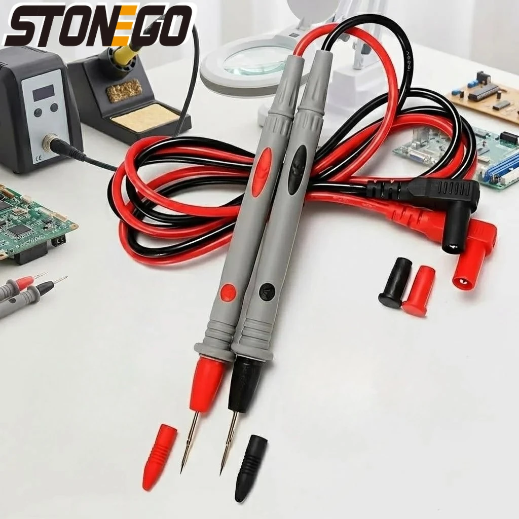 

Универсальные цифровые измерительные щупы 1000В 20А с тонкими игольчатыми наконечниками, тестер-карандаш, повышенная эффективность, пара