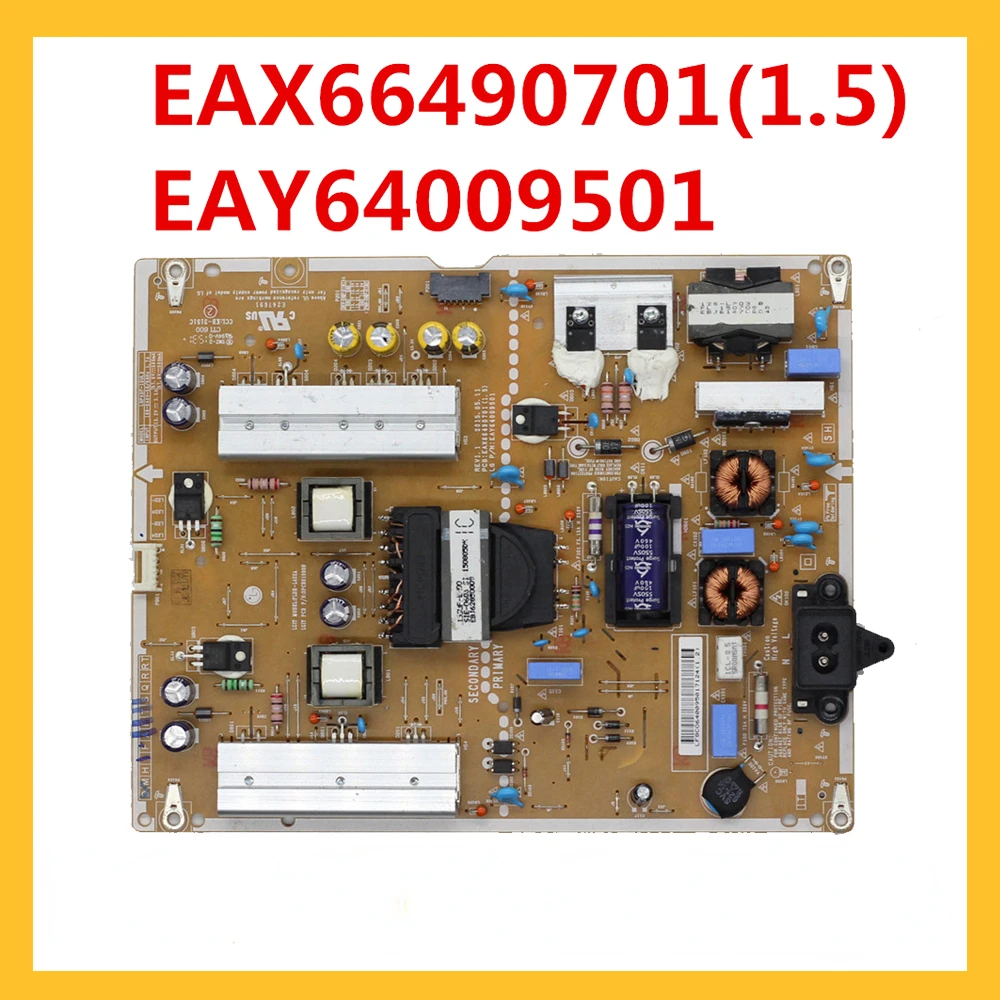 

EAX66490701(1.5) EAY64009501 LGP49F-15UL2 Power Board Original Power Supply Board Accessories EAX66490701 EAY64009501