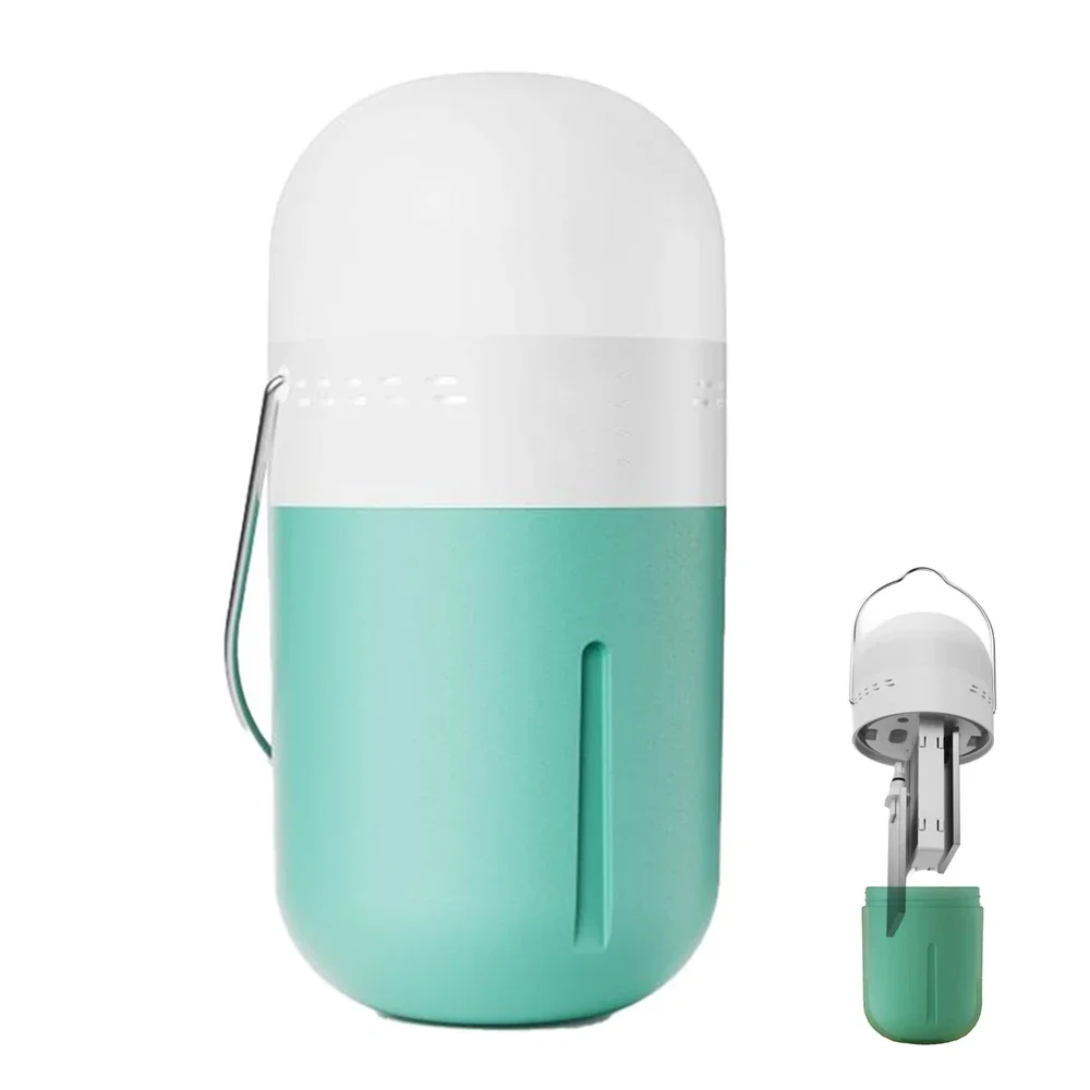 Lampe saline de camping