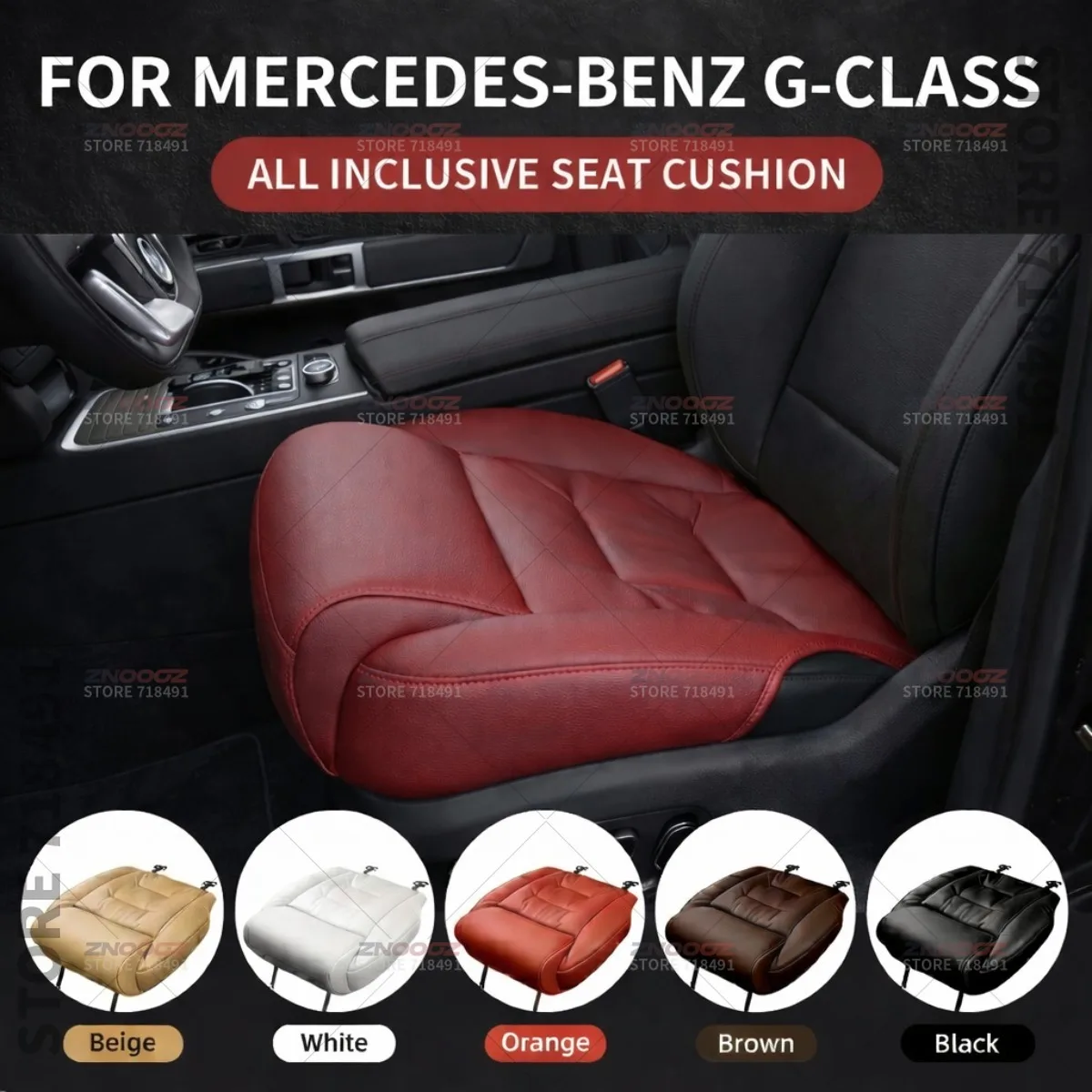 

Подушка-удлинитель для поддержки ног в сиденье автомобиля Mercedes-Benz G-Class, накладка на сиденье из пены с эффектом памяти, аксессуары для интерьера