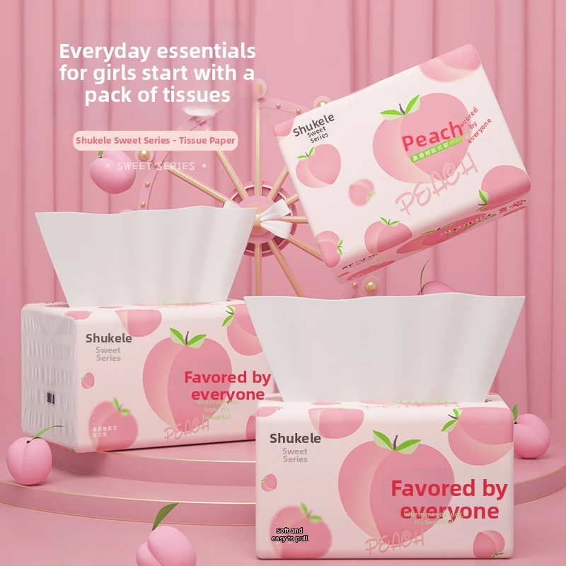 18-30 Packs Of Soft Tissue Paper, Affordable Household Napkins, Toilet Paper, Skin Friendly Facial Tissue Paper