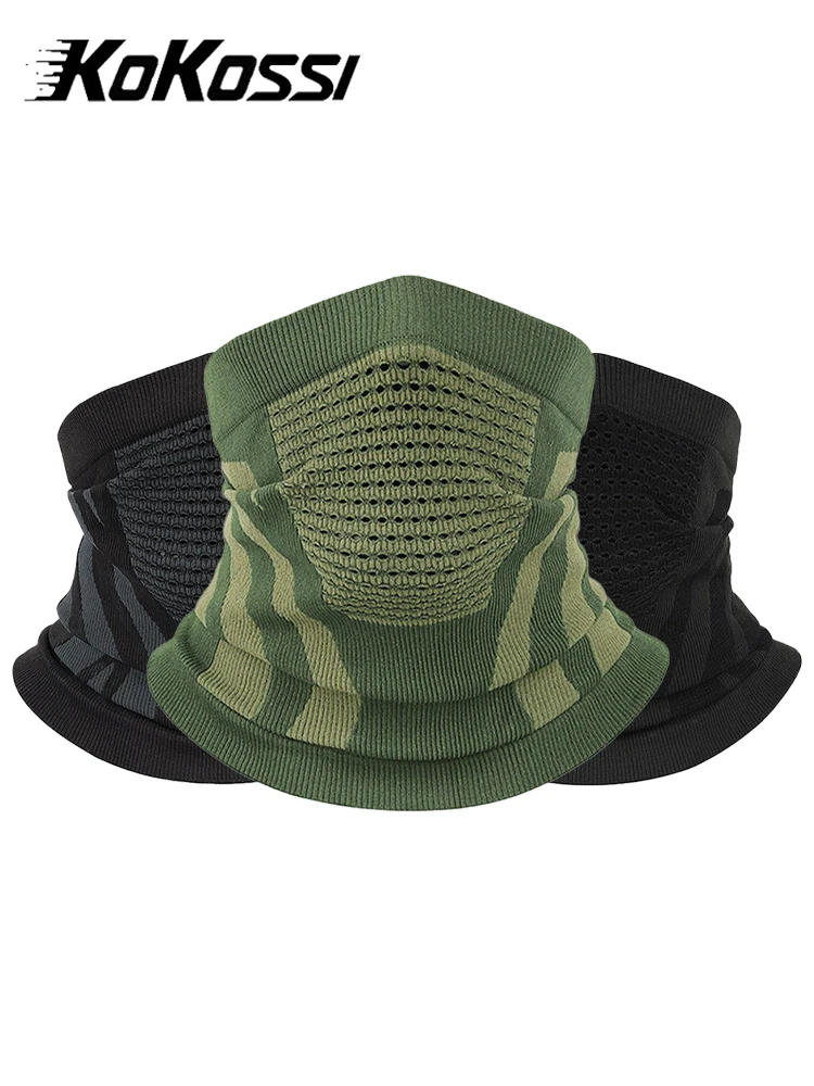 AliExpress KoKossi Windproof Thickened Mask Elastic Breathable Half-Face Cycling Mask Neck Warmer Bicycle Scarf Skiing Running Face Cover