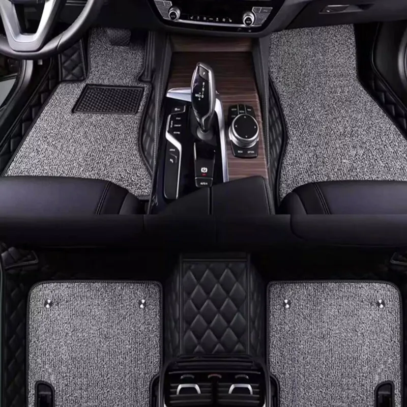 Custom special car floor mats for Subaru Forester 2024-2019 waterproof double layers carpets for Forester 2022