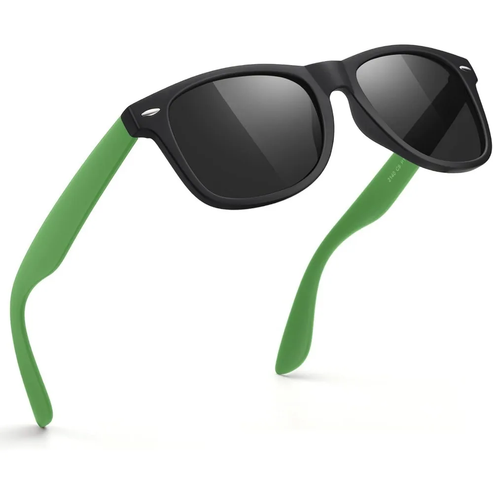 

Sunglasses Men Polarized Sunglasses for Mens and Womens,Black Retro Sun Glasses Driving Fishing UV Protection