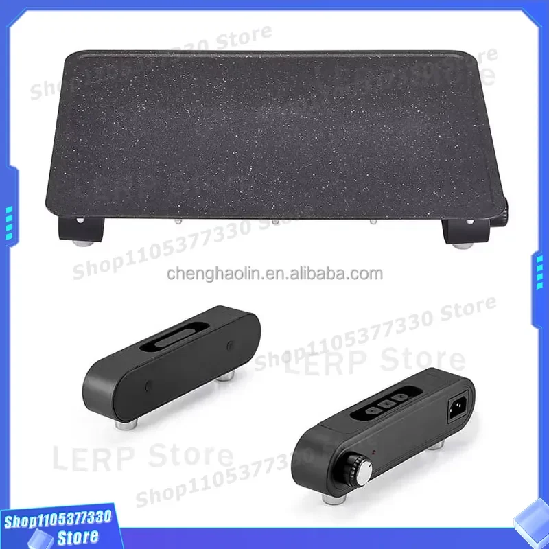 Electric Barbecue Grill Household Multifunctional Large Non-stick Graphene Pan Removable Cleanable BBQ Plate for Indoor