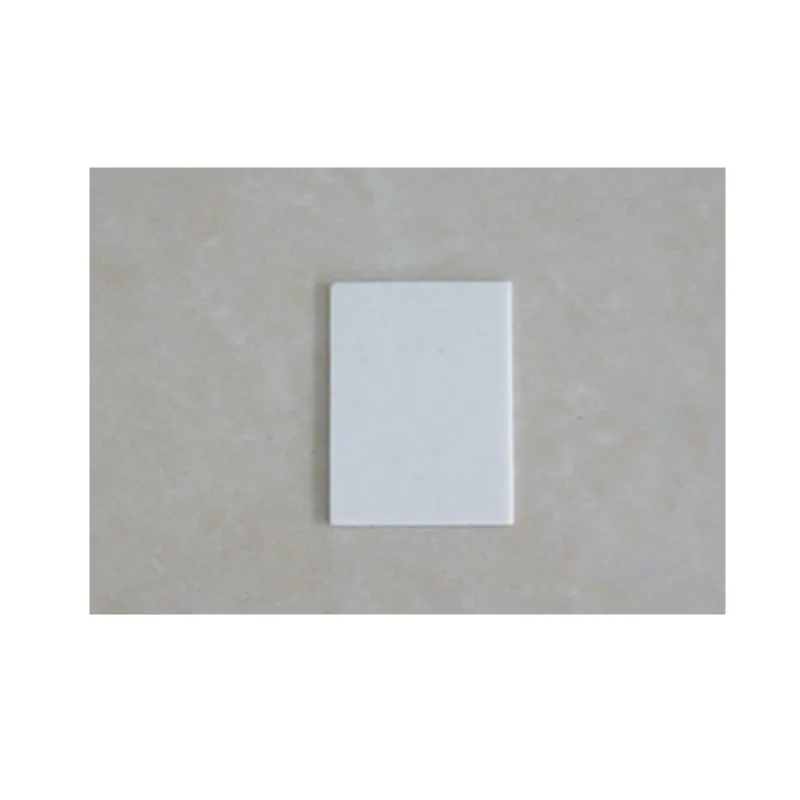 Imagem -02 - Placa Cerâmica de Alumina de Resistência a Alta Temperatura Al2o3 Isolante Folha de Base de Óxido de Alumínio Placa de Substrato Fino 10 Pcs