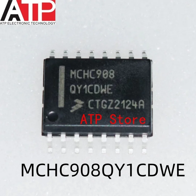 

(1piece) MCHC908QY1CDWE MCHC908 QY1CDWE SOP-16 HC08 Microcontroller IC MCU 8-Bit 8MHz 1.5KB FLASH 16-SOIC New Original