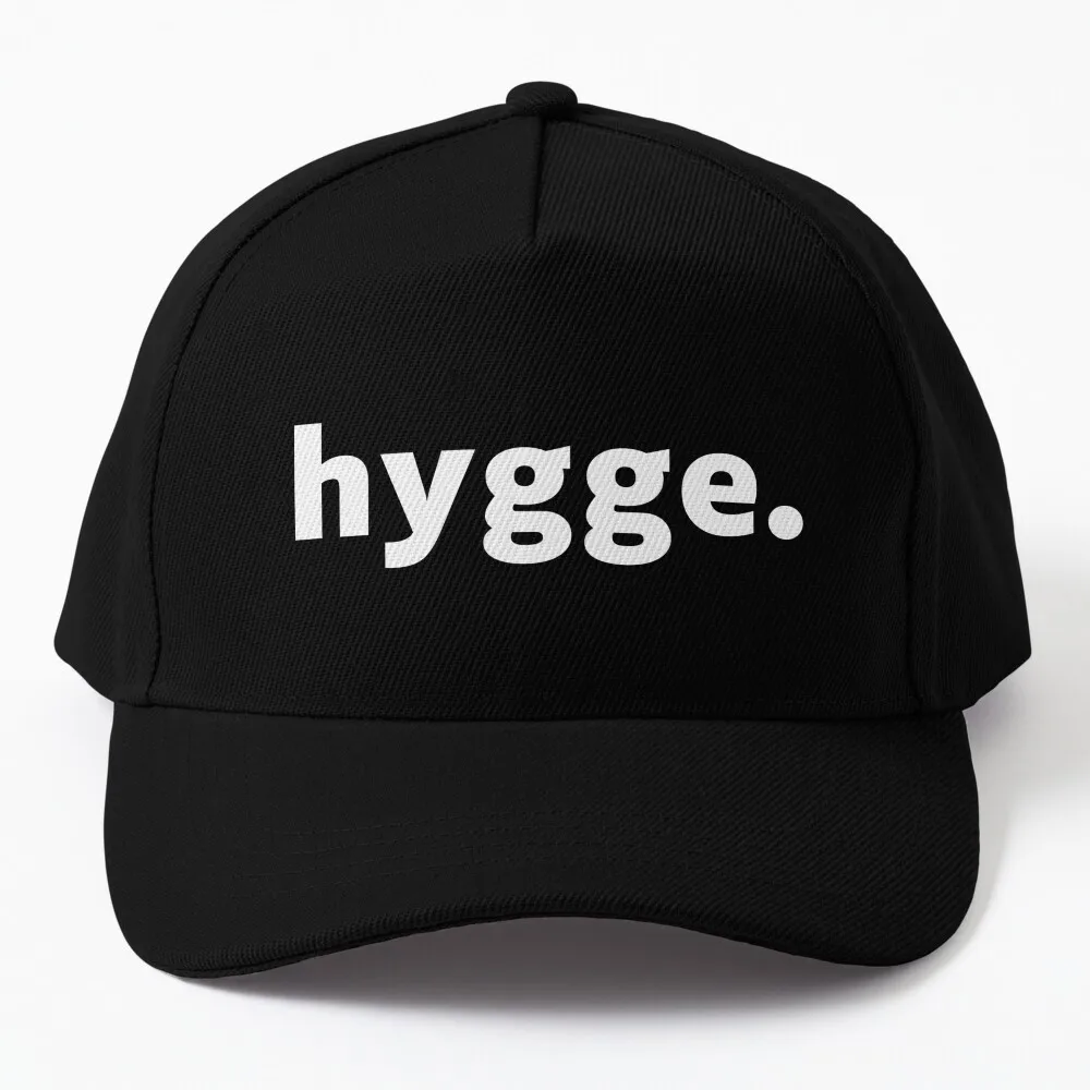 Hygge. Danish Coziness Scandinavia Baseball Cap Male Sun Cap Kids Hat fashionable Anime Hat Women Caps Men's