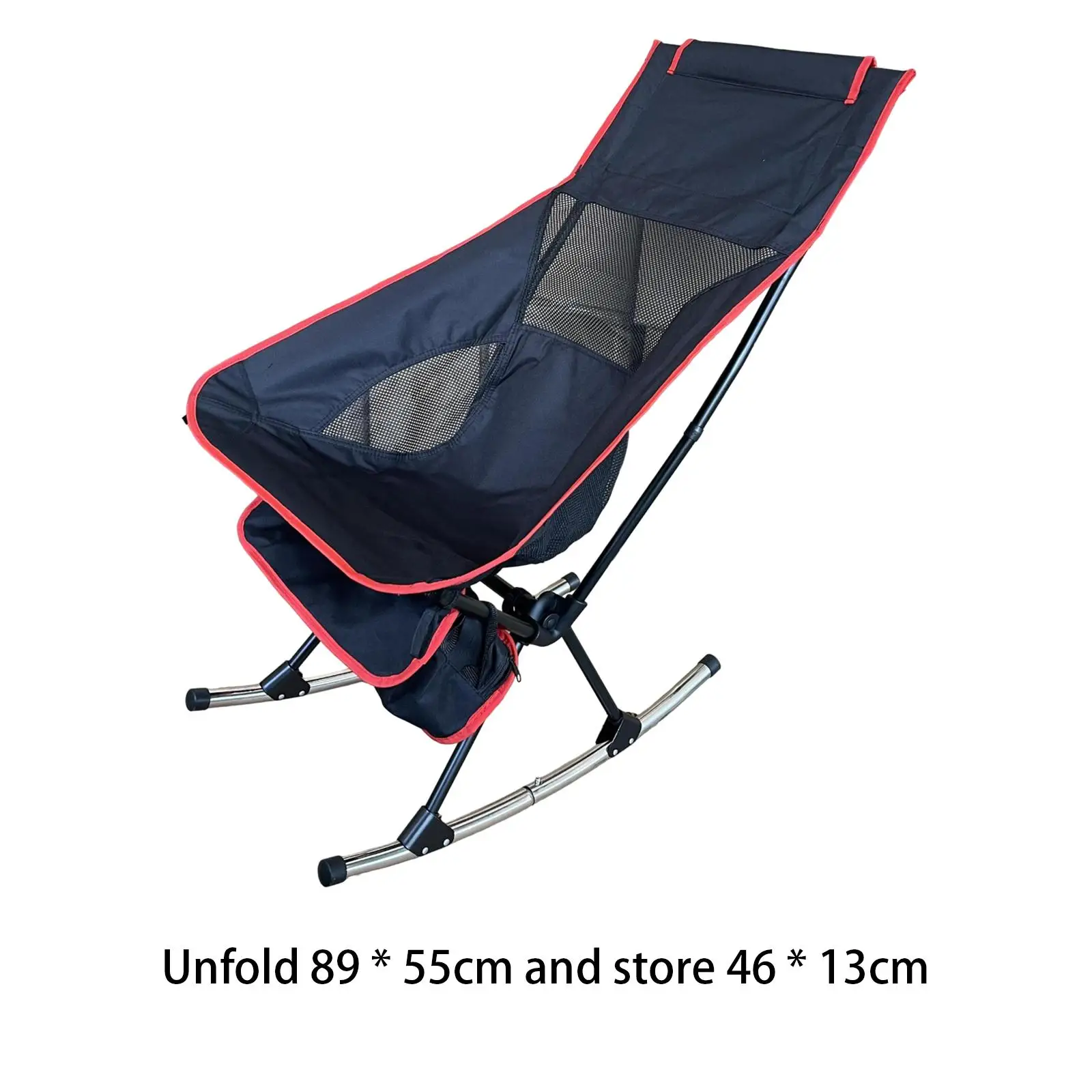 Rocking Camping Chair Accessories Lightweight Compact Traveling Folded Chair