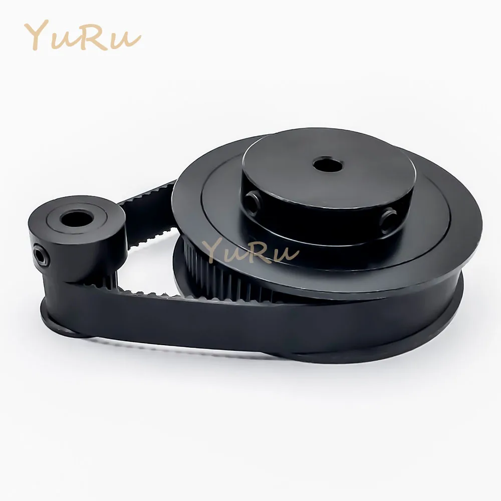 GT2 2M 20 80Teeth 2GT 20T 80T Timing Pulley Belt Set Bore 5/8mm Belt Width 10mm Tensioning Wheel Synchronous 3D Printer Parts