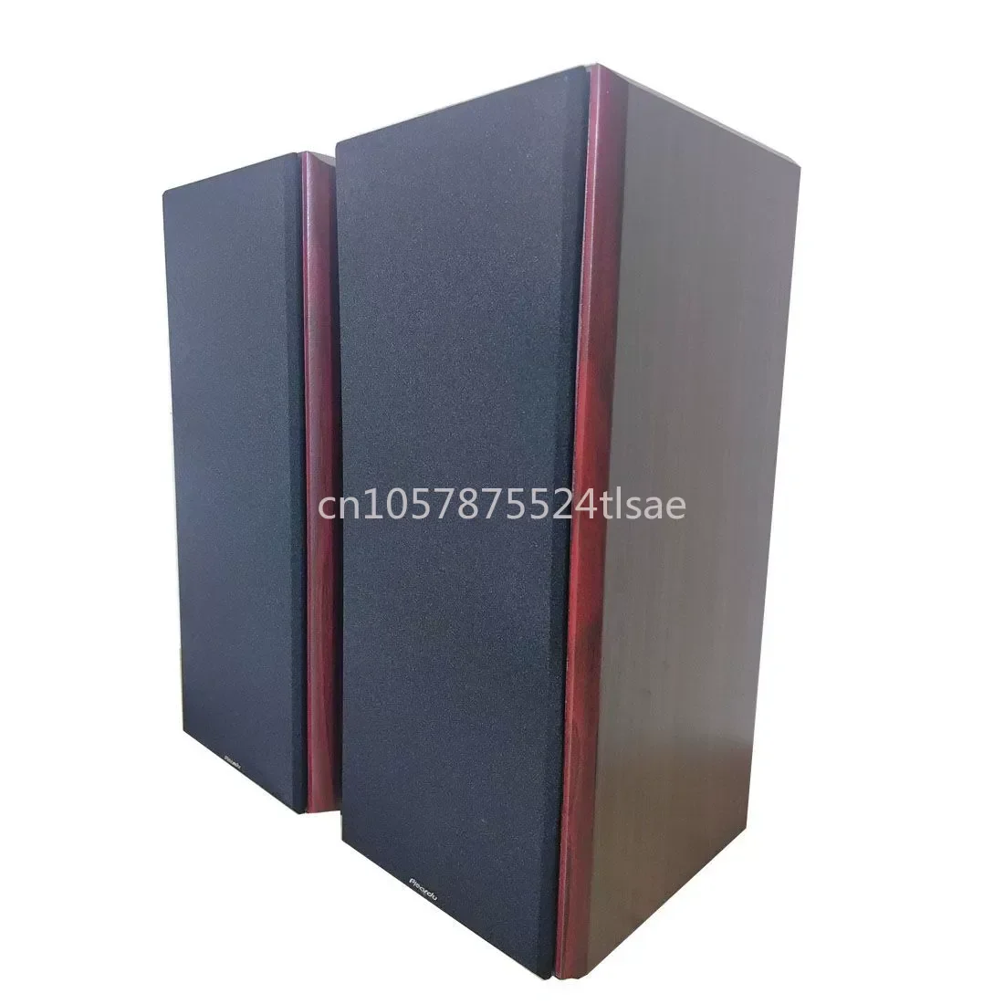 A Pair of 8-inch High, Medium and Low Three-way Frequency Bookshelf Hifi Speakers, Wooden 8-inch 6-euro Passive Speakers