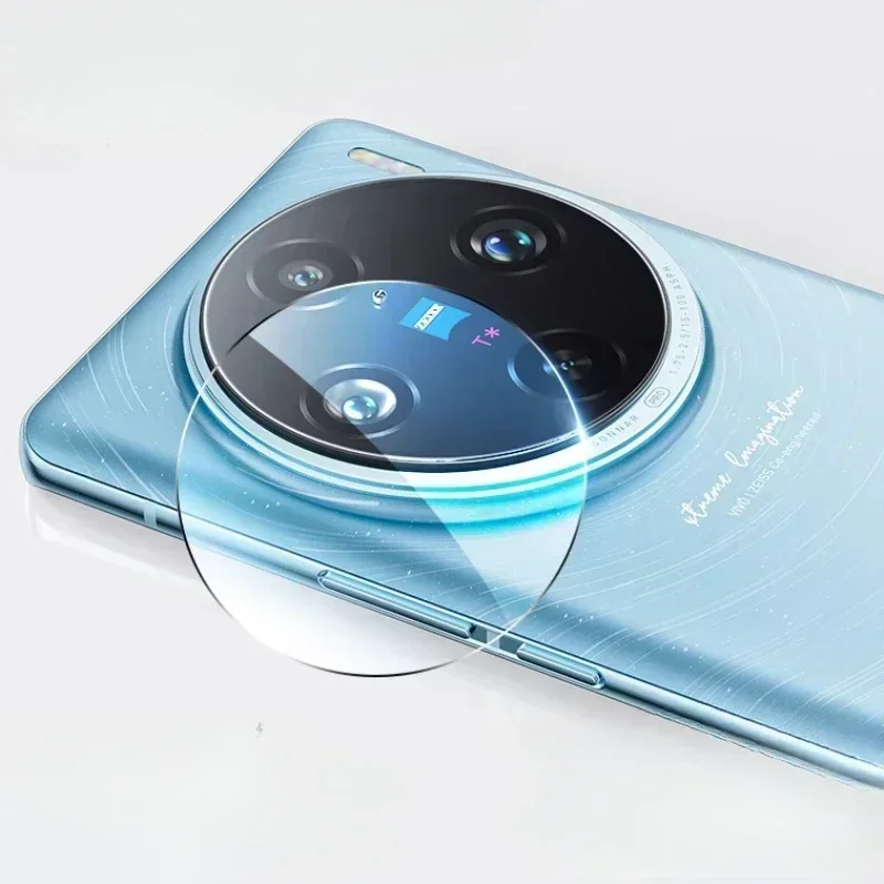 กระจกเทมเปอร์9H สำหรับ VIVO X100 Pro ป้องกันเลนส์กล้องถ่ายรูป X100Pro สำหรับ VIVO X100Pro อุปกรณ์ป้องกันหน้าจอกระจกเลนส์กระจก