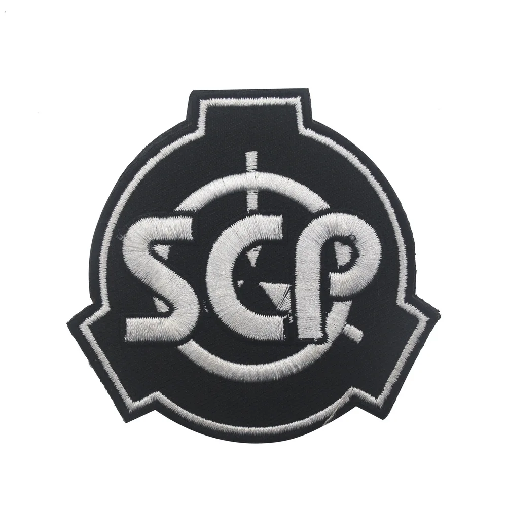 SCP Foundation Logo SCP Tactical Vest Patch Backpack Clothing Embroidered Sewing Patches Clothing Embroidered Military Patches