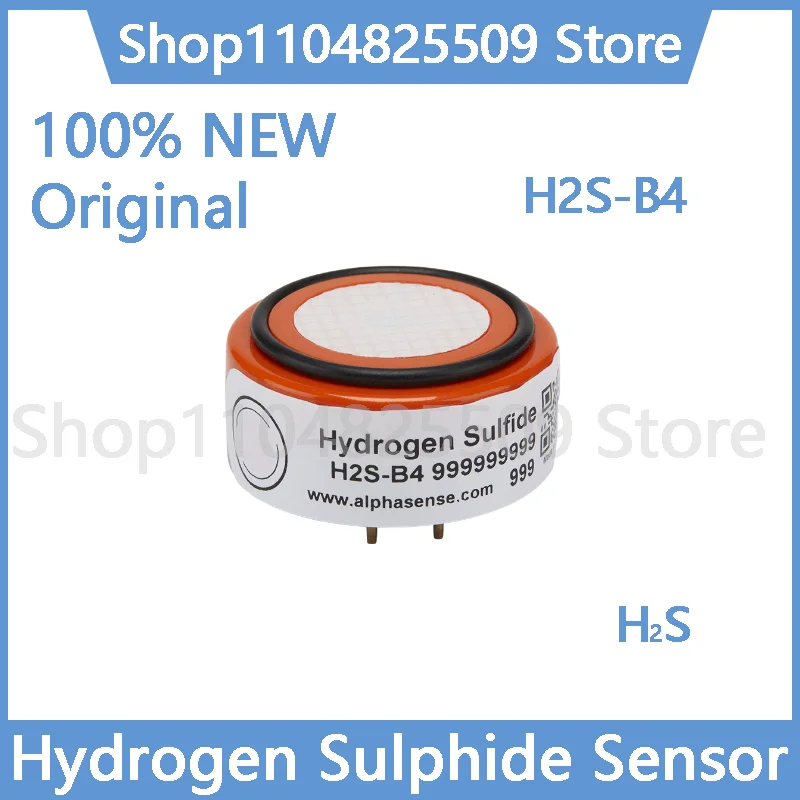 100% Original new  H2S-B4 Hydrogen Sulphide Sensor H2S Gas Sensor, Electrochemical