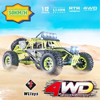 WLtoys 12427 12428 2.4G 1:12 4WD Crawler Remote Control RC Car 12428 With LED Light Buggy Vehicle with LED Light