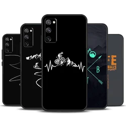 MTB Mountain Bike Cycling Bicycle Case For Samsung Galaxy S24 Ultra S21 S22 S23 Plus S20 FE S8 S9 S10 Note 10 20 Ultra Cover