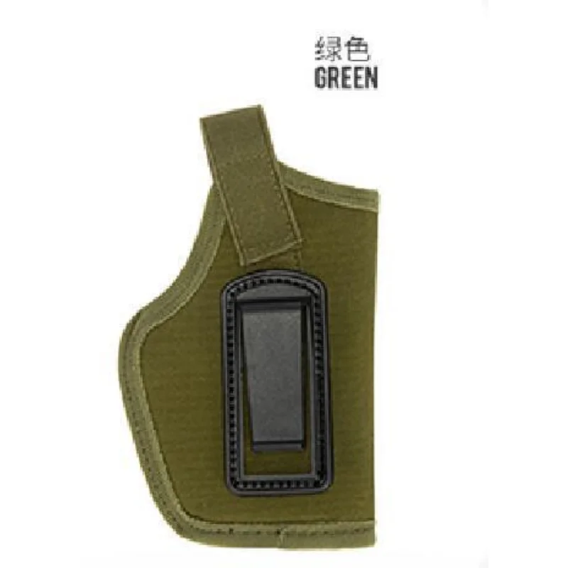 Tactical Compact Subcompact Pistol Holster Waist Case Glock Gun Bag Hunting Accessory Outdoor CS Field Invisible Protect Holster