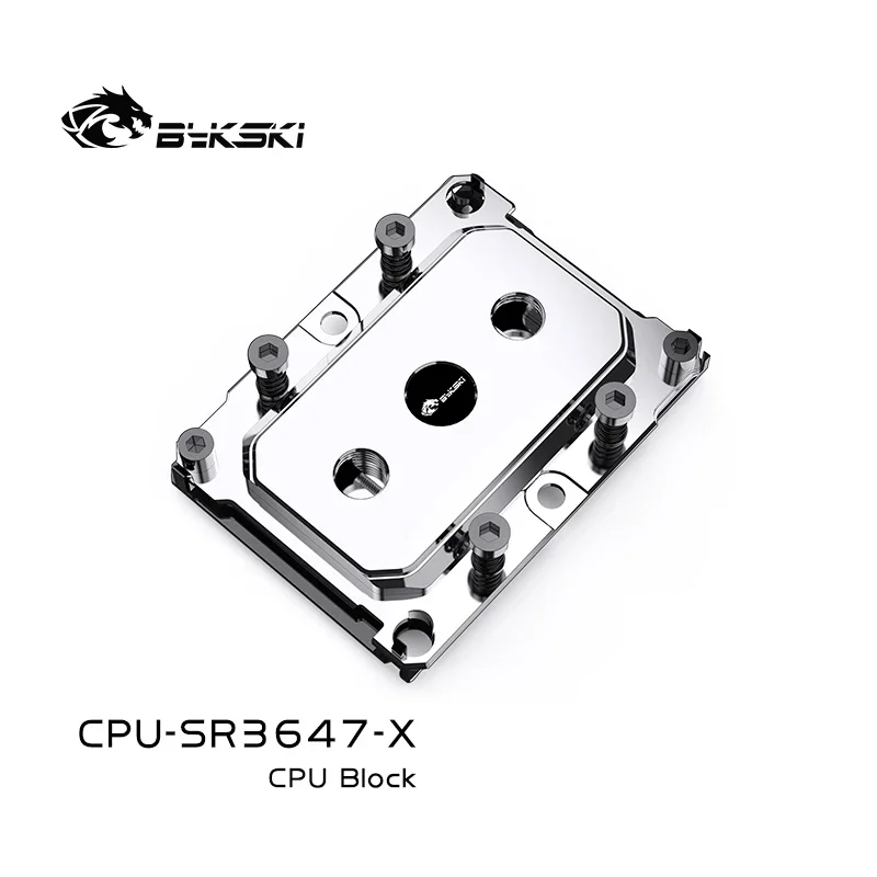 Bykski CPU Water Block Use for INTEL LGA3647 Server AI Cloud Computing Liquid Cooling All-Metal CPU-SR3647-X